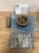 Kohler K-8801-BV Duostrainer Basket Strainer with Sink Drain and Tailpiece - Brushed Bronze