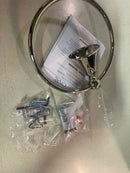 Signature Hardware 498205 Traditional 6-7/8" Wall Mounted Towel Ring - Polished Nickel