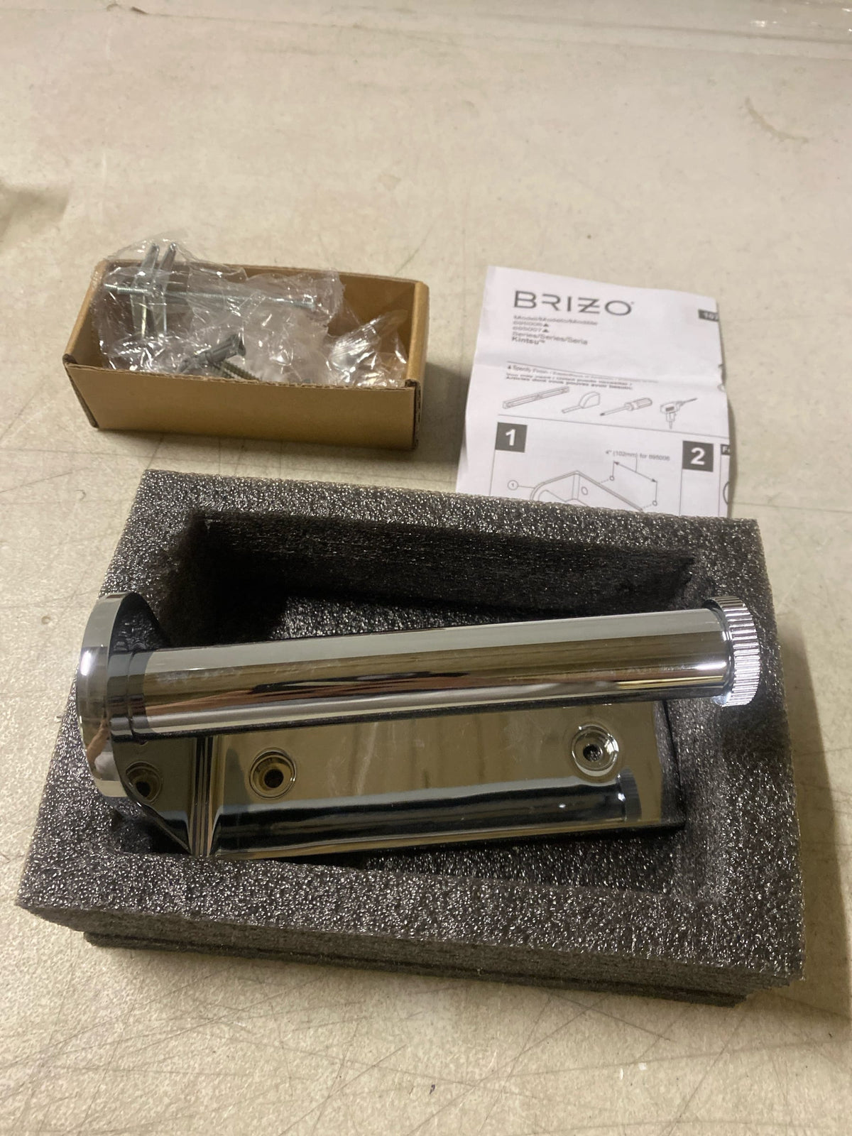 Brizo 695006-PC Kintsu Open Post Toilet Paper Holder - Chrome