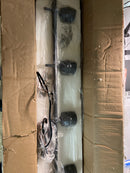 Minka Lavery 2174-66A Camrin 5 Light 40" Wide Vantage Linear Chandelier - Coal