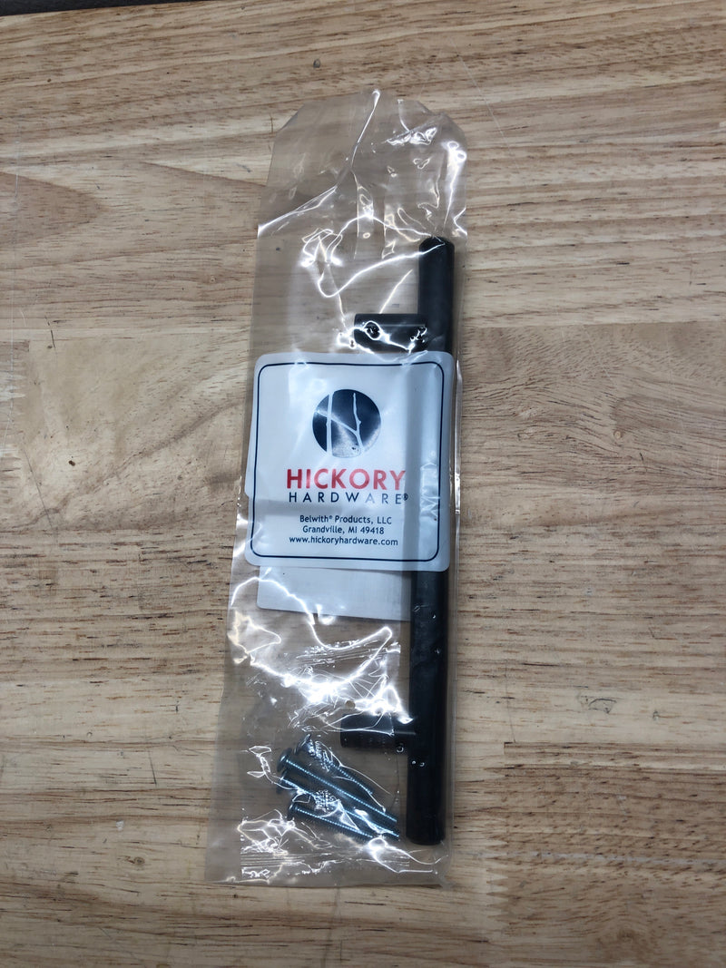 Hickory Hardware HH075595-MB-10B Pack of 10 - Bar Pulls 5-1/16" Center to Center Smooth Round Bar Cabinet Handles / Drawer Bar Pulls - Matte Black