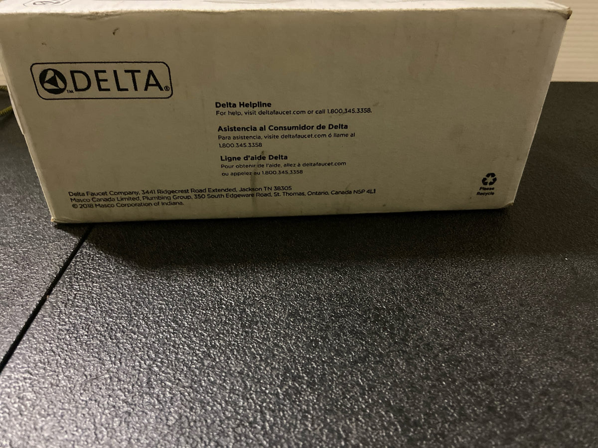 Delta RP100747 Dryden 7-5/8" Non Diverter Tub Spout - Brilliance Polished Nickel