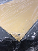 Ives 84003830 Commercial Series 8" x 30" Brass Kick Plate - Bright Brass