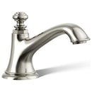 Kohler K-72759-SN Artifacts 1.2 GPM Widespread Bathroom Faucet with Clicker Drain Assembly - Less Handles - Vibrant Polished Nickel