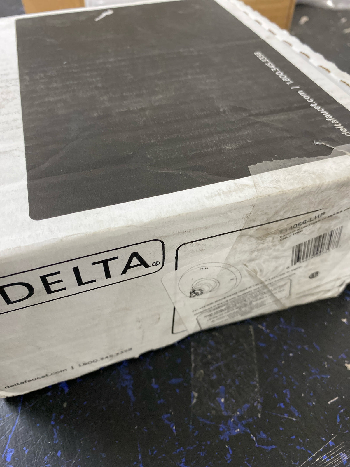 Delta T14056-LHP Dorval Monitor 14 Series Single Function Pressure Balanced Valve Trim Only - Less Handle and Rough In - Chrome