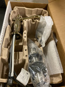 Delta 597LF-PNMPU Cassidy 1.2 GPM Single Hole Bathroom Faucet with Pop-Up Drain Assembly - Brilliance Polished Nickel