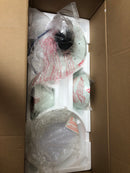 Home decorators collection SW1422/48in/WH Merwry 48 in. Integrated LED Indoor White Ceiling Fan with Light Kit and Remote Control