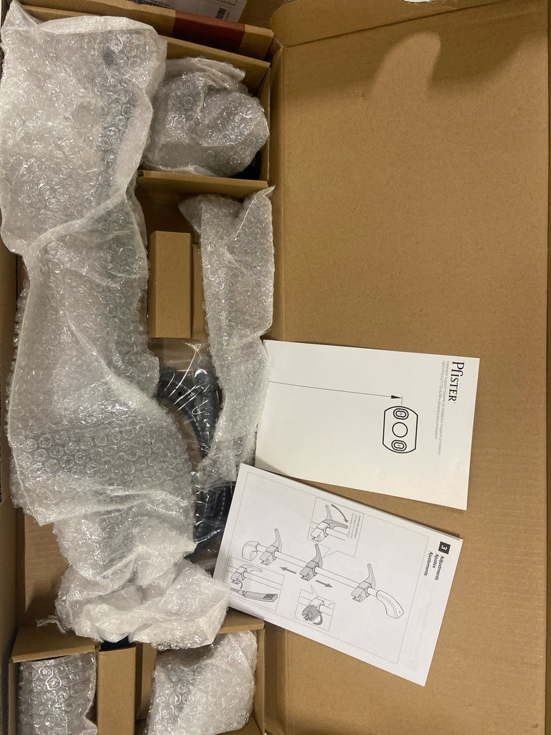 Pfister, LG16-3FWY, Park Avenue Single Function Hand Shower Package - Includes Hose, Slide Bar, and Wall Supply, Tuscan Bronze