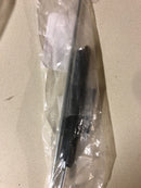 Deltana 18EFBZ1B 18" Extension Flush Door Security Bolt - Black
