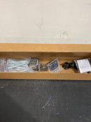 LEATHERNECK 1024-0003 SP Flat Black Barn Door Hardware 1024-0003SP 00