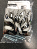 Amerock BP1013226 Calathea 1-15/16 Inch Square Cabinet Knob - Polished Chrome
