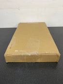 Sure-Loc BARN-SQ2 FBL 9" Back to Back Sliding Barn Door Pull - Flat Black