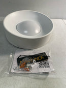 Sonneman 3734.03 Ilios 10" Wide LED Flush Mount Drum Ceiling Fixture - 277 - Satin White