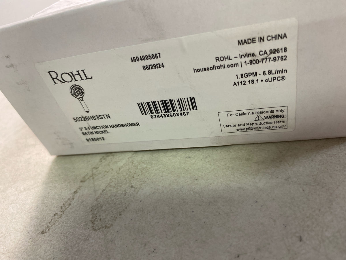 Rohl 50226HS3STN - Hand Showers Showers