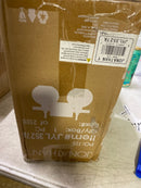 Jonathan y JYL3527A Marais 14.5 in. 2-Light Black/Brass Gold Iron/Glass Rustic Vintage LED Vanity Light