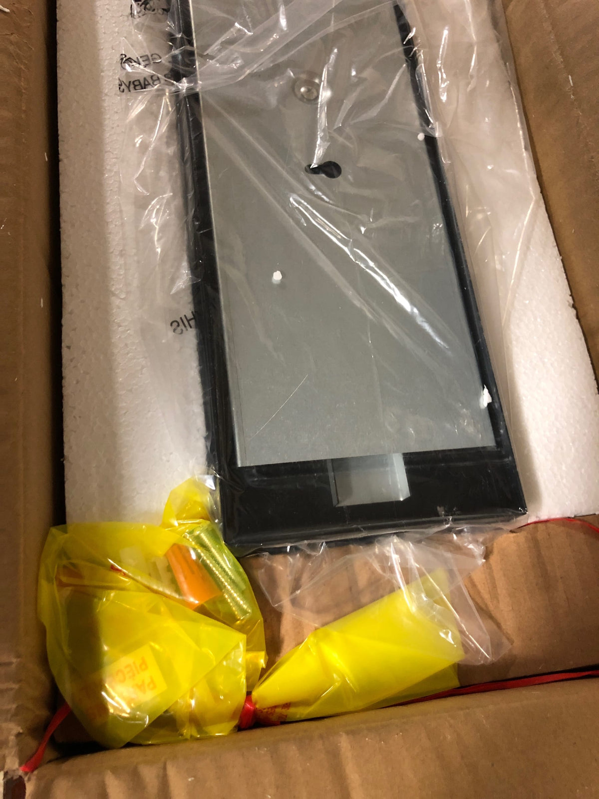 Golden Lighting 3118-4SF SD Hines 4 Light 35"W Semi-Flush Linear - Black