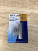 First Watch 1849-SN 3" Solid Brass Slide Surface Bolt for Flush or Recessed Doors - Satin Nickel