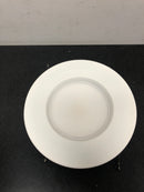 Commercial electric NS01dA09FR2-259 5/6 in. Integrated LED White Dimmable Recessed Light Trim with Adjustable Color Temperature, (2-Pack)