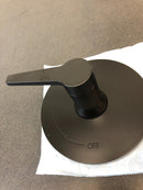 Kohler K-TLS97074-4-BL Pitch Tub and Shower Trim Package - Matte Black