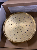 Kohler K-13692-2MB Traditional Round 8" Single Function 2.5 GPM Rainhead with MasterClean Sprayface and Katalyst Air-Induction Technology - Vibrant Brushed Moderne Brass