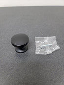 Schaub and Company 211-MB Northport 1-3/8 Inch Mushroom Cabinet Knob - Matte Black