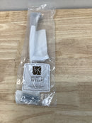 Belwith Keeler B076710WN-MB Fuse 6-5/16 Inch (160 mm) Center to Center Wood Inlay Cabinet Handle / Drawer Pull - Matte Black With Walnut