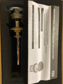 VIGO Bathroom Sink Pop-Up Drain with Overflow in Brushed Nickel-VG16002BN