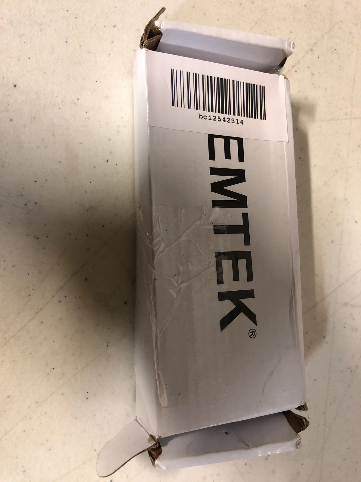 Emtek 91014TWB 4" x 4" Square Corner Plain Bearing Mortise Hinge - Pair - Tumbled White Bronze