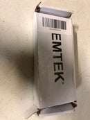 Emtek 91014TWB 4" x 4" Square Corner Plain Bearing Mortise Hinge - Pair - Tumbled White Bronze