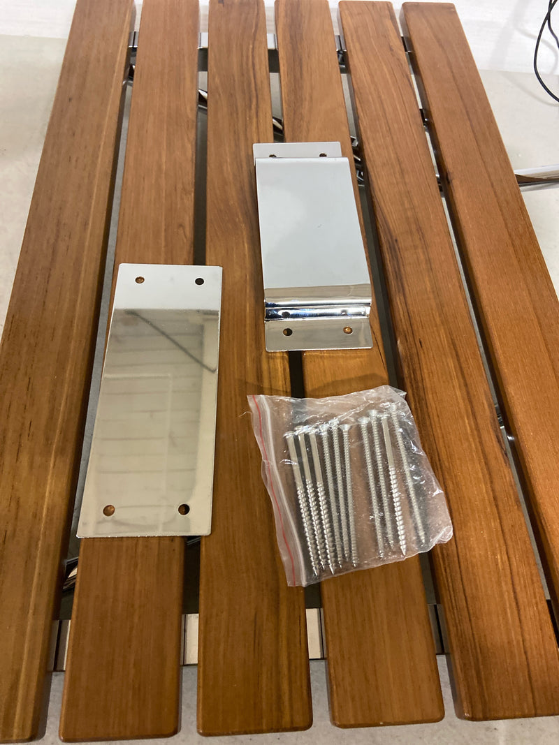 Delta 5SE-ADA-6 Universal Showering Tilt Up ADA Shower Seat - Chrome