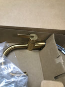 Moen 6221BG Cia 1.2 GPM Single Hole Bathroom Faucet with Lift Rod Drain Assembly - Brushed Gold