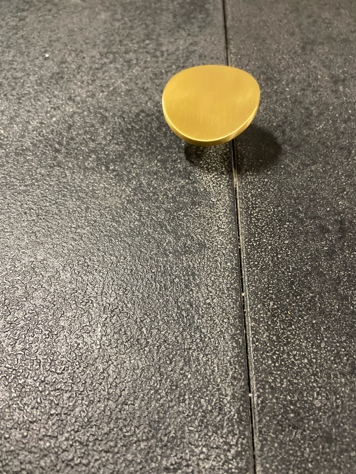 Belwith Keeler B076526-BGB Vale 1-3/4" Modern Concave Disc Round Cabinet Knob / Drawer Knob - Brushed Golden Brass