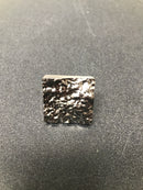 Belwith Keeler B077512-SN Sandrine 1-3/8" Rustic Raw Textured Square Cabinet Knob / Drawer Knob - Satin Nickel