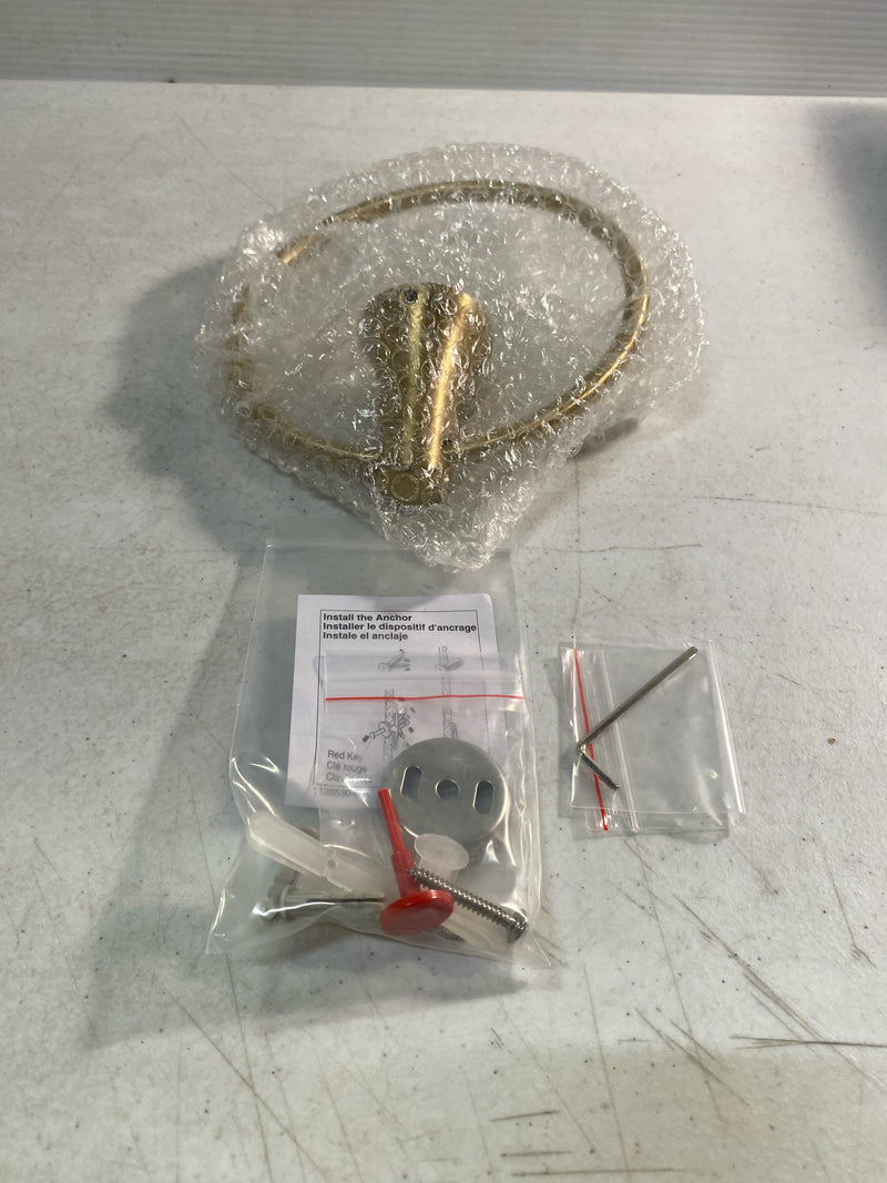 Kohler K-21955-2MB Tempered 6-7/8" Wall Mounted Towel Ring - Vibrant Brushed Moderne Brass