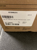 Emtek 4212NWUS15 Sgl Cyl, Melrose Tub Ent, Norwich Knob, US15