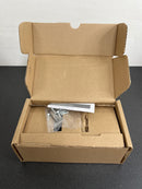 Emtek 805LWUS19 Lowell Reversible Non-Turning Two-Sided Dummy Door Knob Set from the Crystal Collection - Flat Black