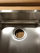 Elkay ELUHAD161655 Lustertone 18-1/2" Undermount Single Basin Stainless Steel Utility Sink - Stainless Steel