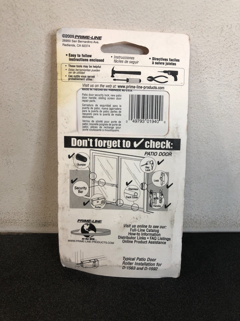 Prime-Line 1-1/2 in. Nylon Sliding Door Tandem Roller Assembly, Milgard-D 1940