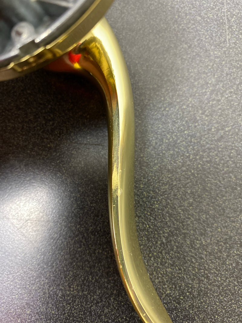 Kwikset 720TNL-3V1 Tustin Passage Door Leverset from the Signature Series - Polished Brass