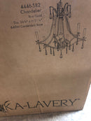 Minka Lavery 4446-582 6 Light One Tier Chandelier from the Laurel Estate Collection - Brio Gold