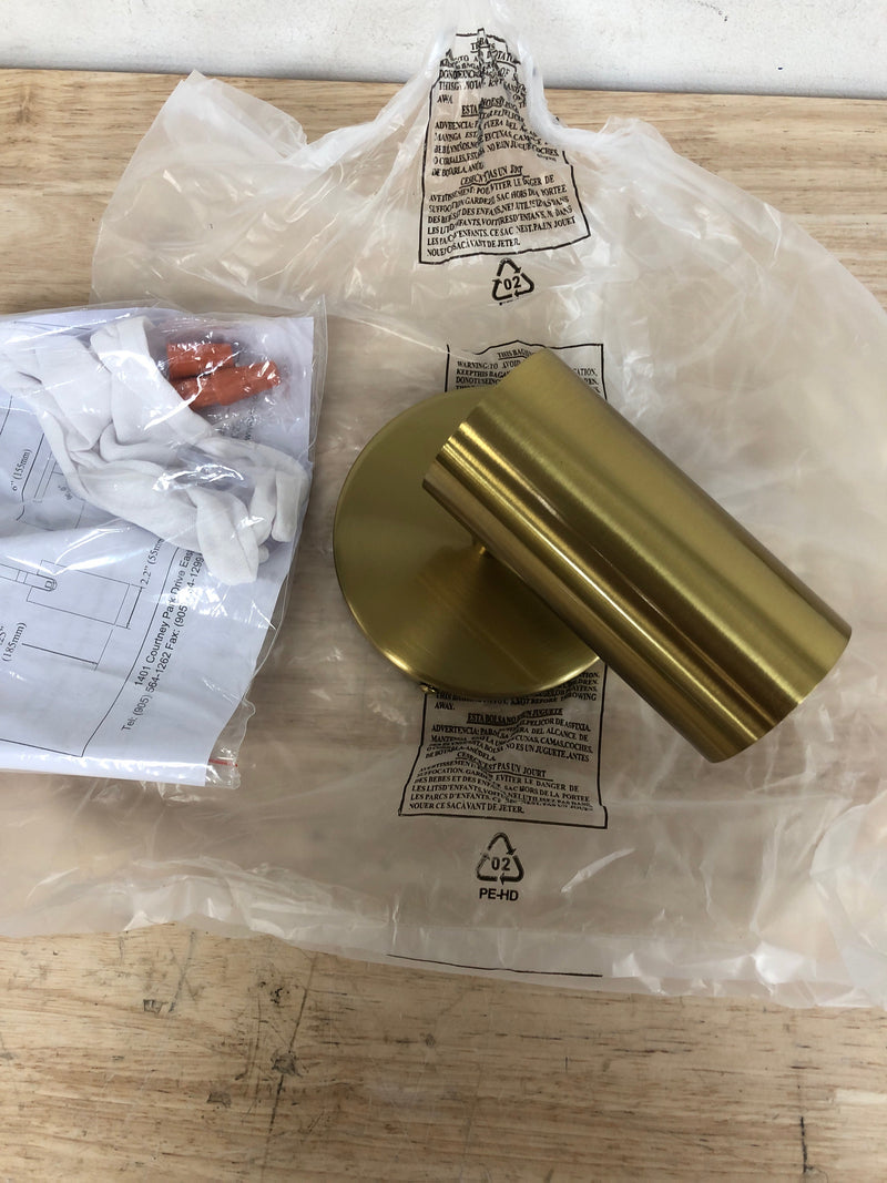 Dainolite Stanly 1 Light Spotlight - Aged Brass