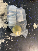 Ashley Norton MT0117-032-MSB Solid Brass Round 1-1/4 Inch Mushroom Cabinet Knob - Satin Brass