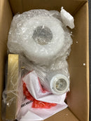 Visual Comfort 4157101EN3-848 Oak Moore 10" Tall LED Bathroom Sconce with Frosted Glass Shade - Satin Brass