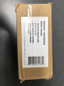 Miseno MDH3503AB 3-1/2 x 3-1/2 Plain Bearing 5/8" Radius Corner Door Hinge - Pack of 3 - Antique Brass