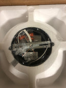 Baxter 1 Light Black Flush Mount With Clear Glass