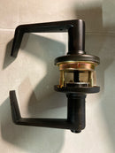 Kwikset 756KNL-11PS Kingston Grade 2 Keyed Entry Door Lever Set with SmartKey - Venetian Bronze