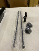 Signature Hardware 445929 Bathroom Supply Kit with 5/8" OD X 3/8" OD Angle Stop - Matte Black