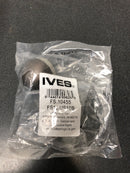 Ives FS1310B Cast Brass Floor Door Stop 1" Overall Height 1 3/4" Diameter Base - Oil Rubbed Bronze