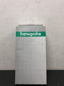 Hansgrohe 26036001 Raindance Select S 1.75 GPM Multi Function Hand Shower with PowderRain Technology - Chrome