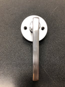 Kwikset 720HFLRDT-26D Halifax Passage Door Lever Set with Round Rose - Satin Chrome